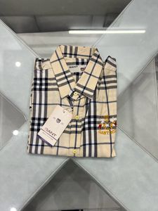 Mens Shirt Burberry Checks L XL SIZE