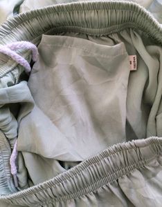 ✨ Mint Green Satin Lounge Joggers ✨