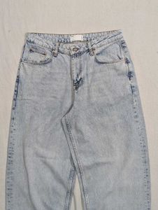 Asos Light Wash Baggy Jeans