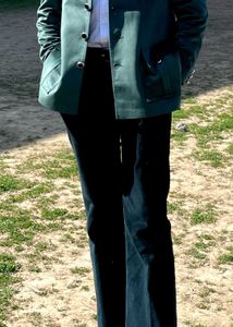Dark Green Corduroy Pants