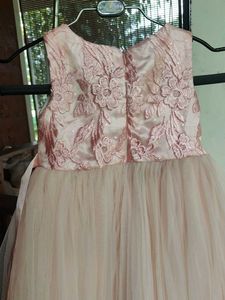 Girls Pink Tulle Dress