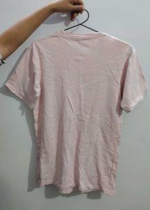 Regular Pink Tshirt With A Small Heart