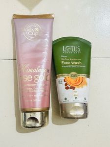 Body Cupid scrub & Lotus Face Wash