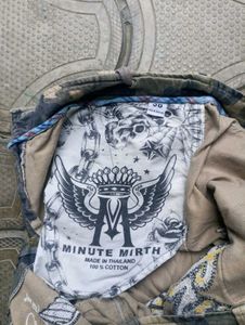 Camouflage Cargo Shorts with Skull Print