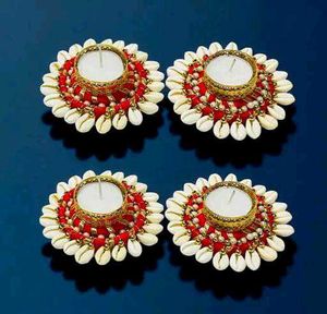 Set of 6 Decorative Tealight Holders