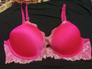 LASENZA Hot Pink Lace Push up bra