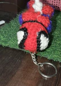 Crochet Spiderman Keychain