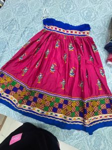 Vibrant Embroidered chaniya choli Lehenga Skirt