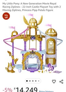 My Little Pony castle Toy dollhouse