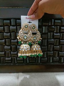 REAL KUNDAN BRIDAL JEWELLERY SET