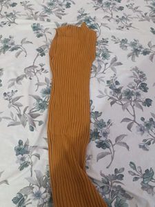 Ribbed Mock Neck Sleeveless Top