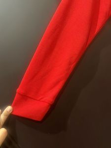 Unisex Red Full Tracksuit/Nightsuit 10-12 years