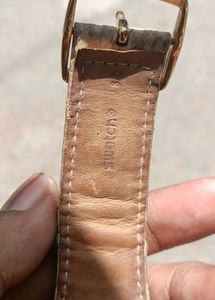 Swatch Irony Rosa Perlata YNG101 Gold Tone Watch