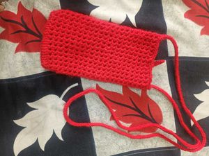 Crochet Pouch For Phone