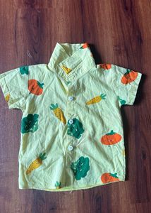 short dungree set for baby boy 18-24months
