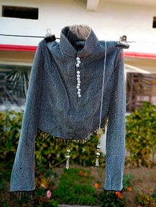 Grey Authentic Lehenga