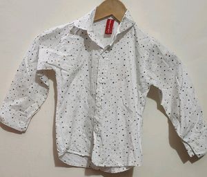 Red &amp; White 3 Pcs Set For Baby Boy