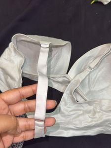 White Comfort Bra