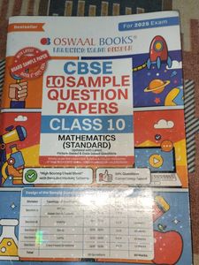 Oswal Books CBSE Class 10 Sample Papers