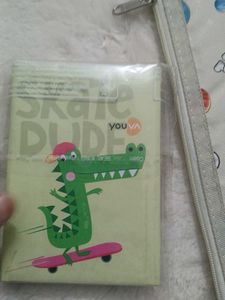Cute Astronaut &amp; Dinosaur Pencil Case