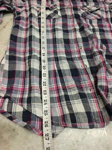 Stylish Plaid Button-Up Shirt