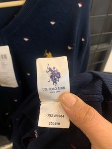 USPA Navy Blue Sweater