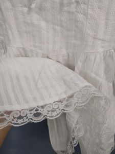 white cotton summer dress