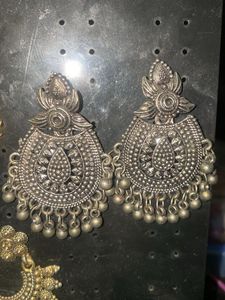 Set of 3 Traditional Indian Earrings