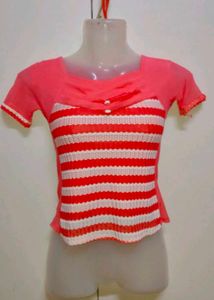 Chic Striped Tunic Top