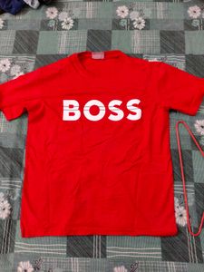 Red BOSS T-Shirt