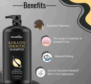 SmartDrops Keratin Smooth Shampoo