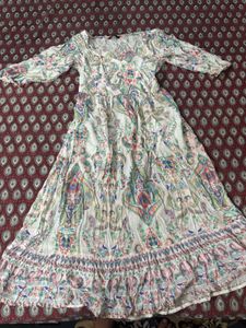 Boho Paisley Print Maxi Dress