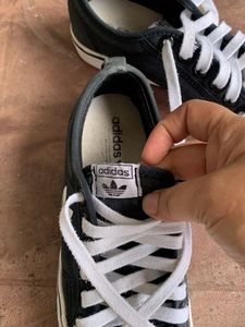 Adidas Black &amp; White Sneakers