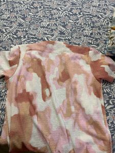 neon by westside Tie-Dye Button-Up Shirt