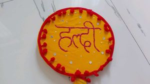 Wedding,Haldi Props 🥁