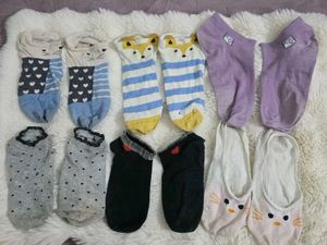 🧦Pack of 6 pair's- Cute Ankle Socks🧦
