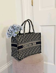 Christian Dior Large Book Oblique tote bag