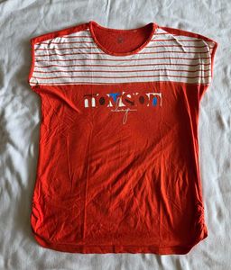 Vibrant Orange Women's Top