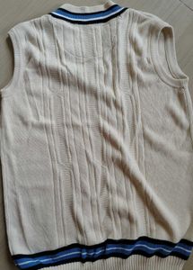 Men's V-Neck Sleeveless Knit Sweater Vest