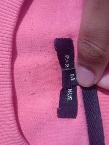Pink "Belle Ame" Graphic Sweatshirt