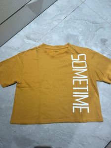 Stylish Mustard Yellow T-Shirt