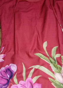 Maroon Trendy Kurti for women