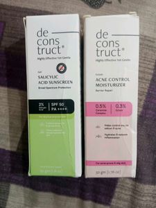 Deconstruct Salicylic Acid Sunscreen &amp; Acne Moistu