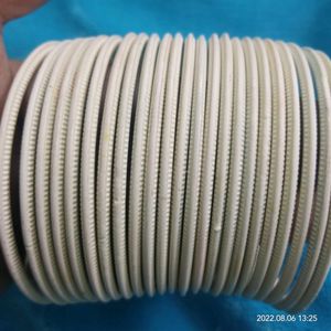 White Matt cut finishing bangles pcs of 22