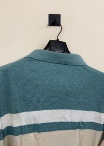 Men's Striped Polo Shirt
