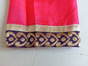 Pink Anarkali suit