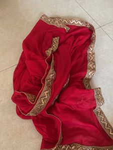 Red Kurta Set with Dupatta