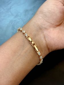 Sparkling Marquise Cut Tennis Bracelet
