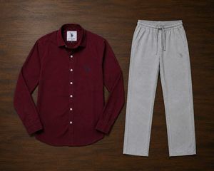 COMBO 🔥🔥 US POLO MEN'S SHIRT & STRIGHT FIT PANT