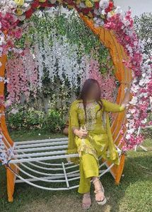 Beautiful Lime Green Kurta Set